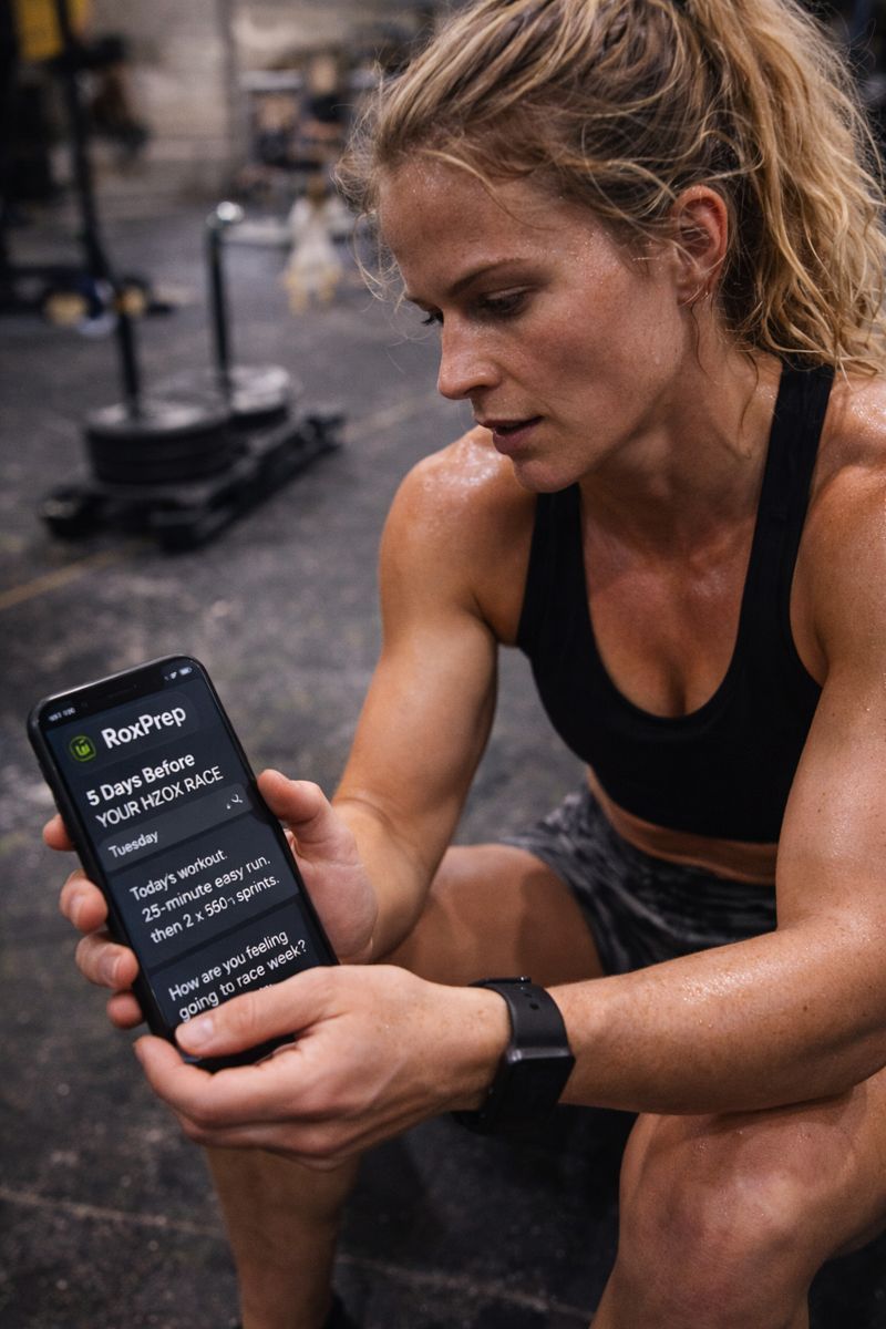 HYROX competitive training